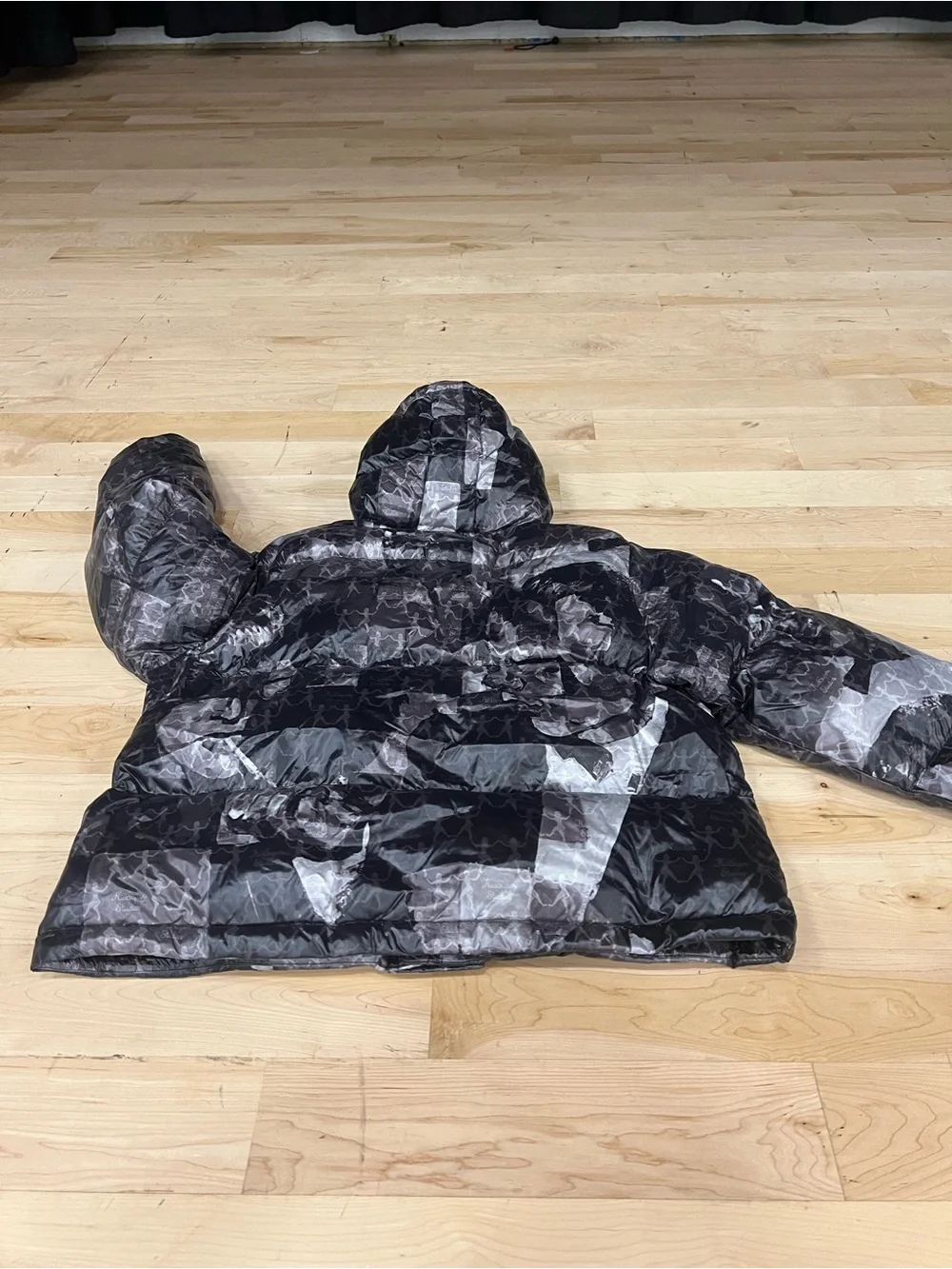 Mens puma puffer coat kidsuper mmm aop (626704 01) size XL